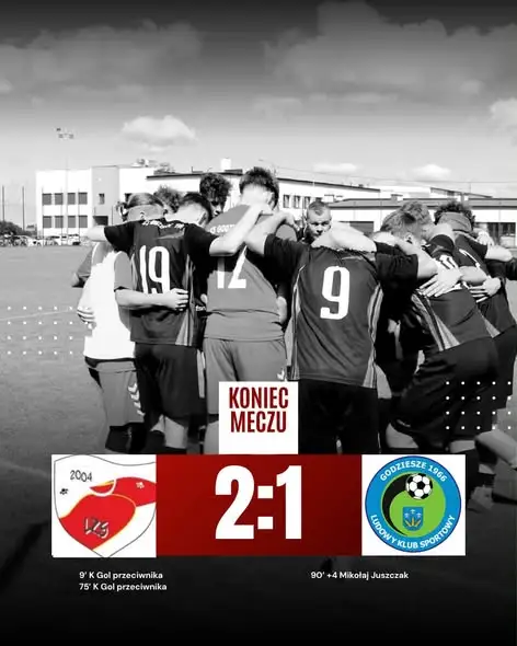 LKS Godziesze przegrywa w Czajkowie 2:1 mimo gry w przewadze