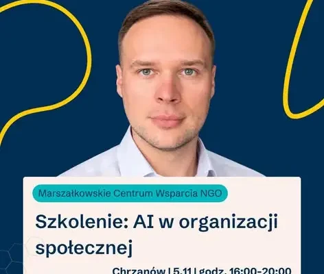 Bezpłatne szkolenia dla organizacji społecznych z gminy Chrzanów