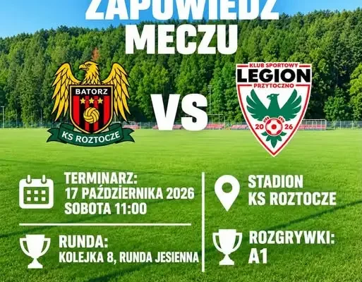 Ostatni domowy mecz juniorów w Batorzu – kibice, to wasza szansa!