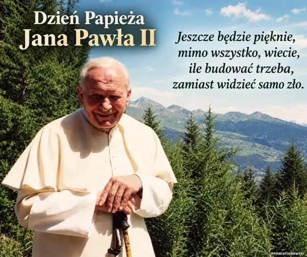 16 października – wspomnienie wyboru Jana Pawła II. Powiat Janowski pamięta
