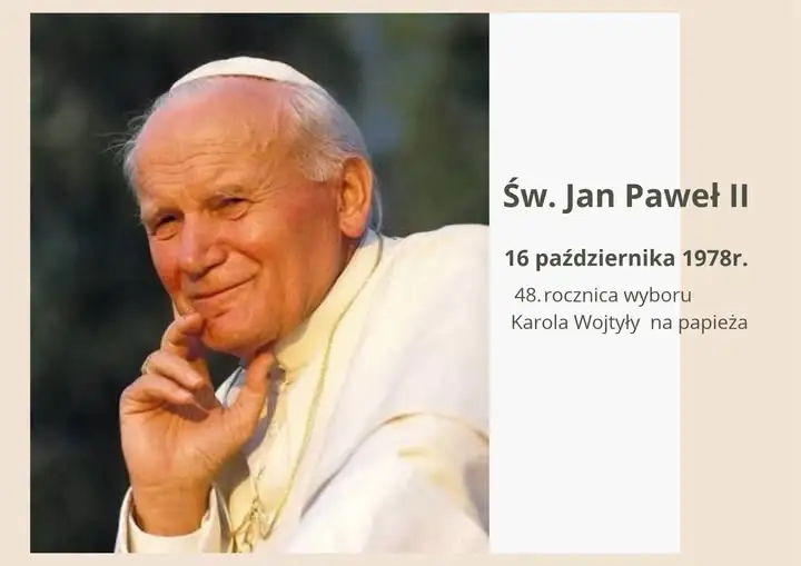 Rocznica wyboru Karola Wojtyły na papieża – 16 października 1978 roku