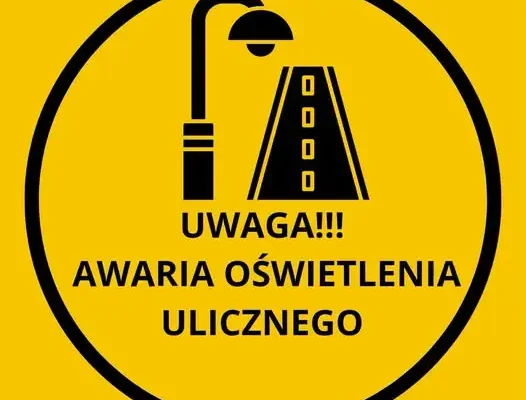 Awaria oświetlenia na ul. Jana Pawła II w Janowie Lubelskim