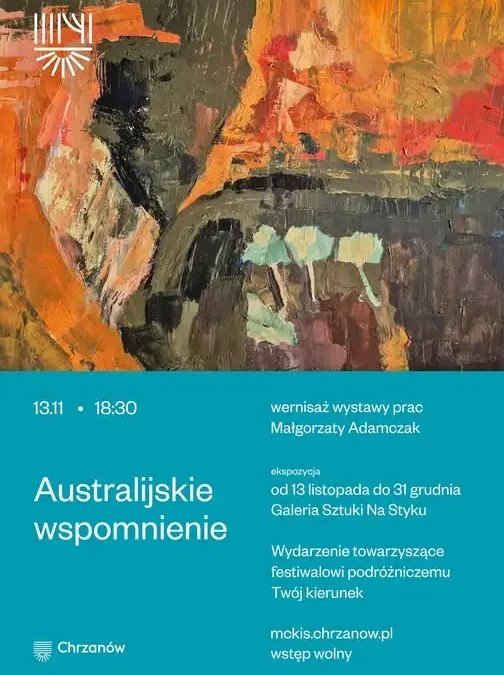 Wernisaż „Australijskie wspomnienie” Małgorzaty Adamczak w Galerii Na Styku